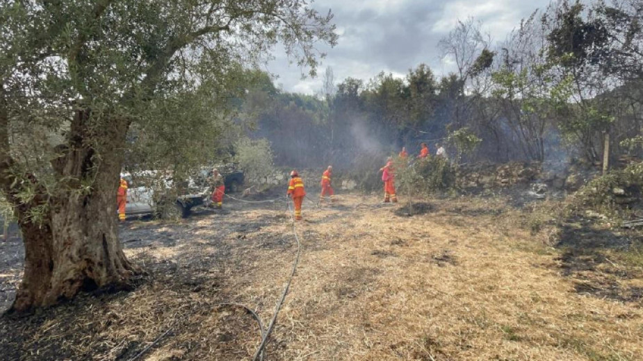 Частично бедствено положение в Харманли и Любимец заради голям пожар