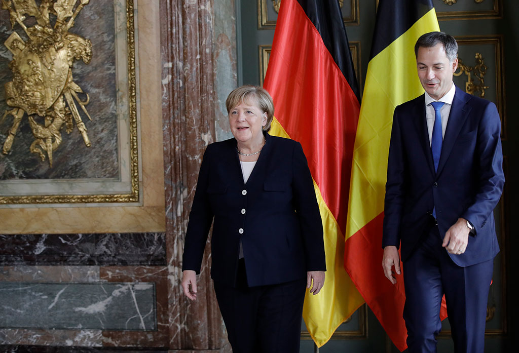 Ангела Меркел бе удостоена с най-високия орден на белгийския кралски двор