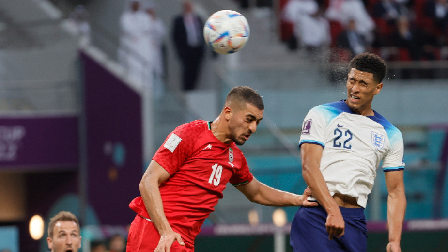 Англия стартира с разгромна победа от 6:2 срещу Иран на Световното първенство по футбол
