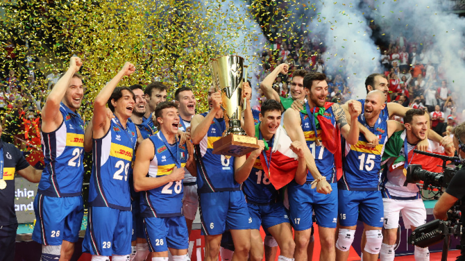 Италия е новият волейболен шампион на Европа