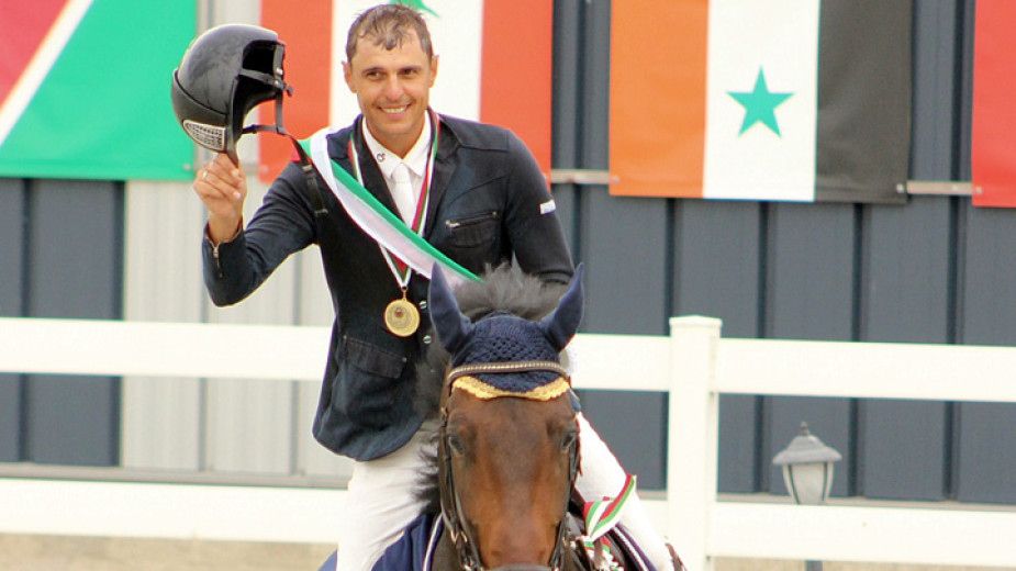Ангел Няголов спечели световната купата по конен спорт в Атина