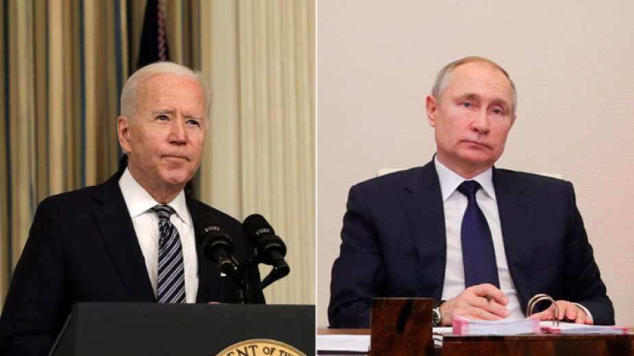 Лидерите на САЩ и Русия обсъждат Украйна във видеоконферентен разговор