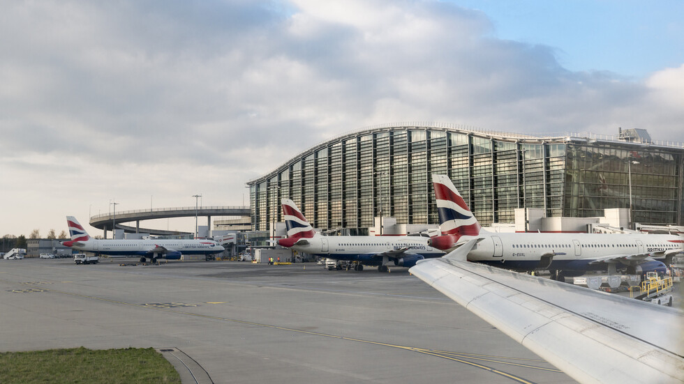 Инцидент с дрон наруши въздушния трафик на лондонското летище „Гетуик“