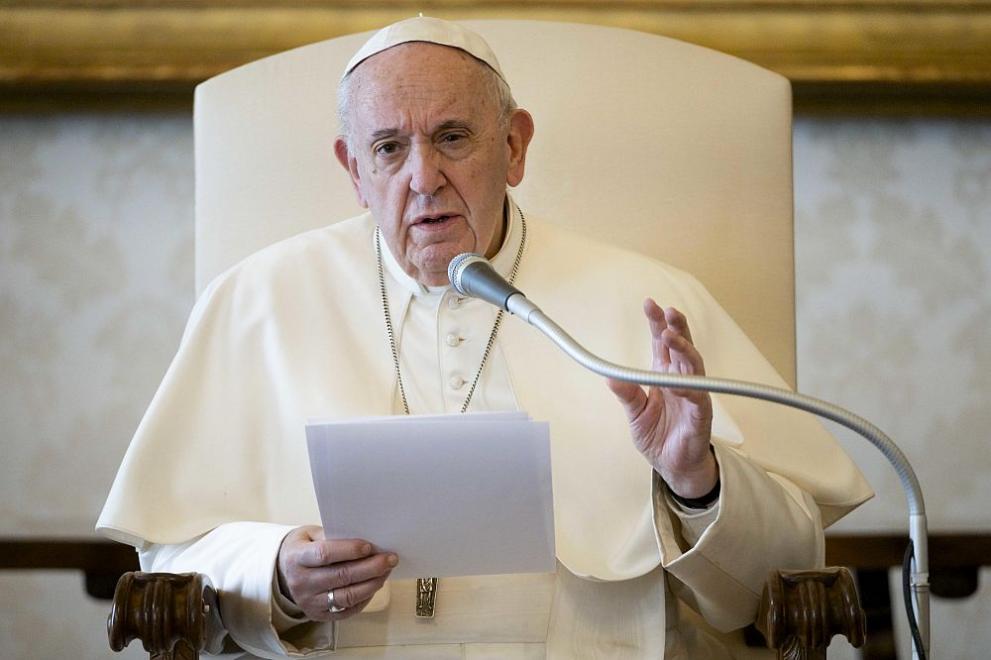 В годишната си реч „за състоянието на света“ папата осъди войната в Украйна и размириците в Бразилия