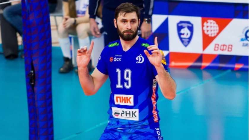Цветан Соколов триумфира с шампионската титла на Русия по волейбол