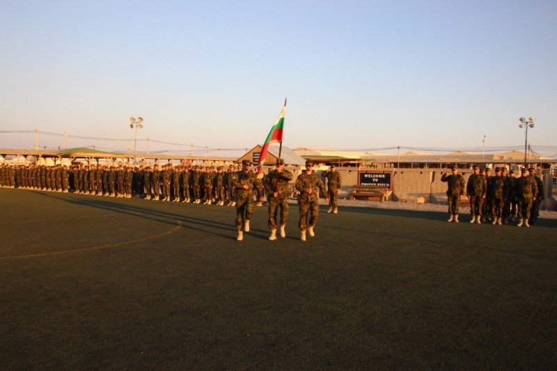 39-ият български контингент встъпи в изпълнение на своите задължения в мисията на НАТО в Афганистан