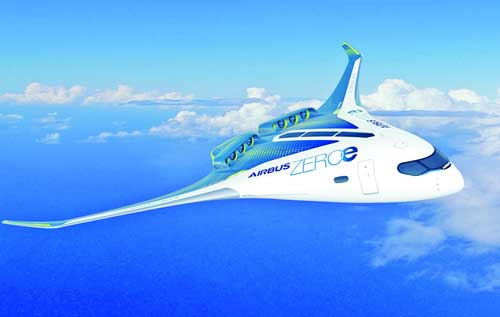 „Еърбъс“ ще прави самолети  с водороден двигател