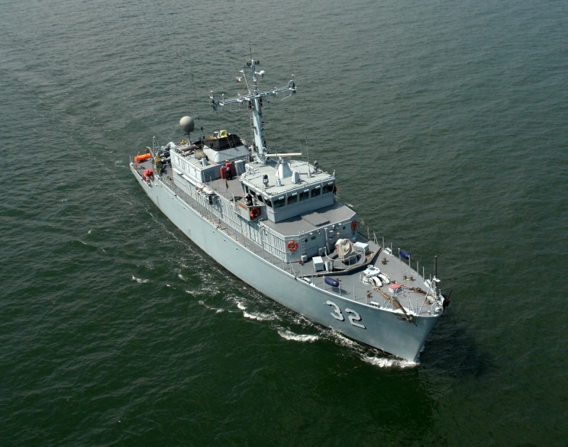 Мисия на НАТО – минен ловец „Цибър“ се включва в маневри в Черно море