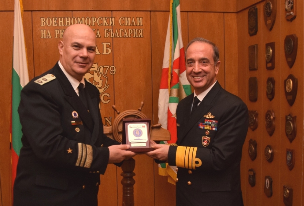 Командващият на Военноморските сили на Турция беше на визита в България   