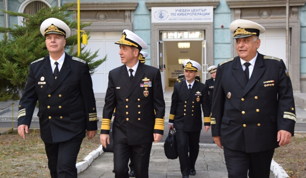Командващият на Военноморските сили на Турция беше на визита в България