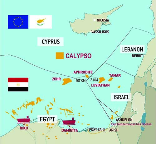 Геополитика с мирис на газ в Източното Средиземноморие