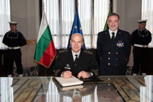 Командирът на българските Военноморски сили беше на посещение в Италия
