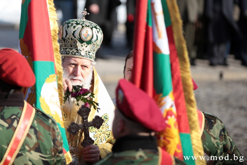 Водосвет на бойните знамена на Българската армия на Богоявление