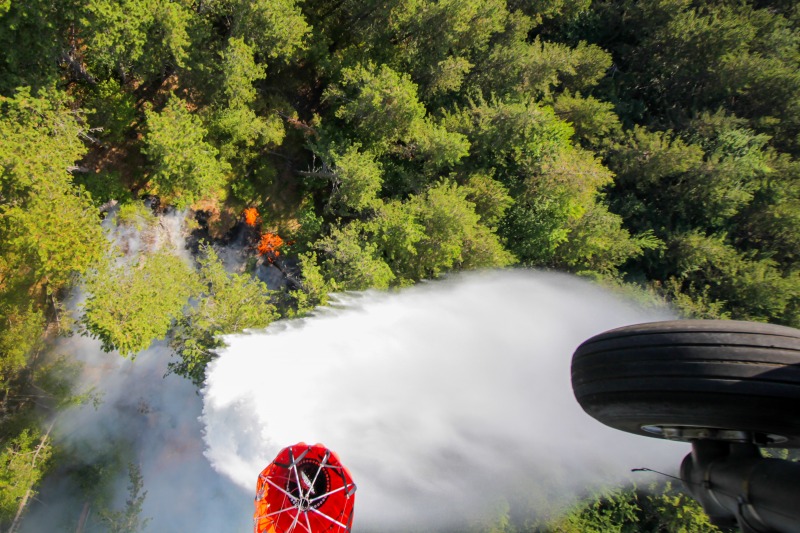 Военнослужещи участваха в гасенето на пожари в областите Пазарджик и Стара Загора