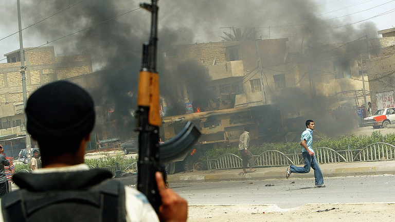 Ракетна атака в близост до посолството на САЩ в Багдад