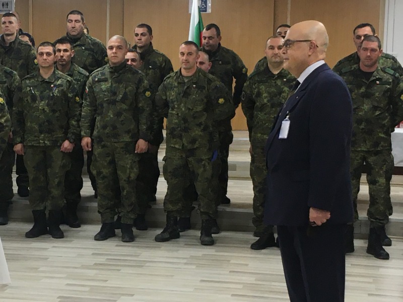 Поредна ротация на българския контингент в мисията на НАТО в Косово