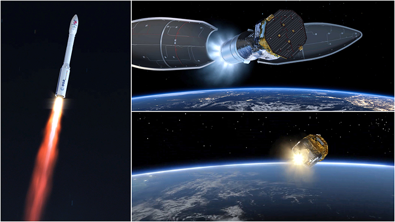 ЕСА изведе успешно космическия си апарат „ЛИСА”