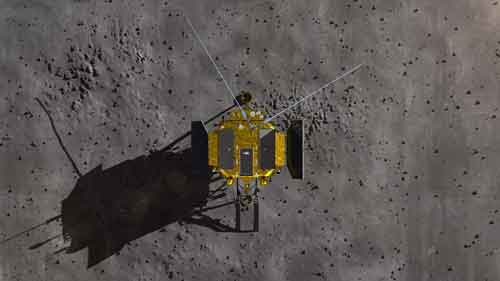 В опит за покоряване на тъмната страна на Луната индийски апарат се готви за кацане, а руска сонда се разби