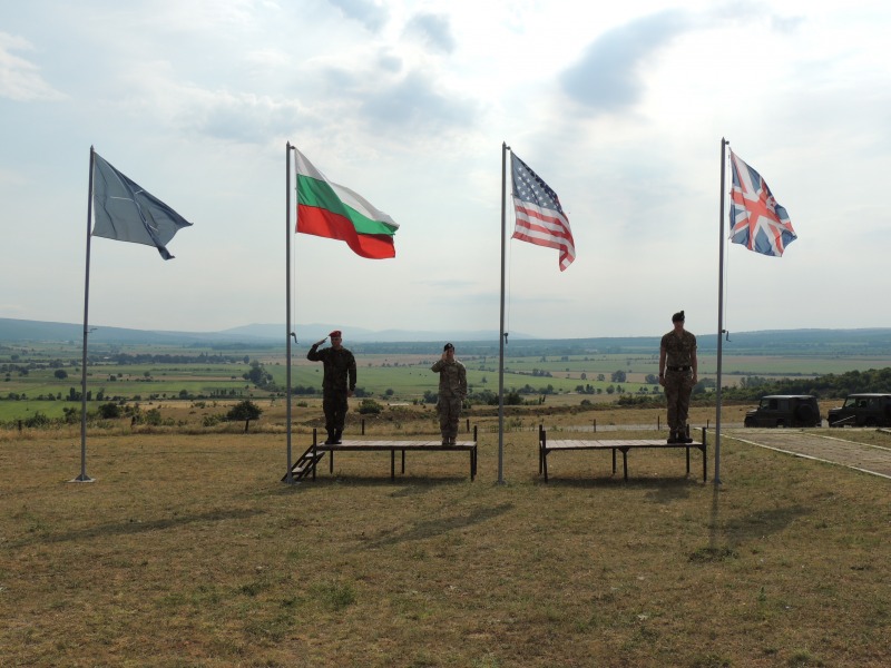 Военнослужещи от въоръжените сили на България, САЩ и Великобритания ще участват в съвместната подготовка „PLATINUM LION 22“