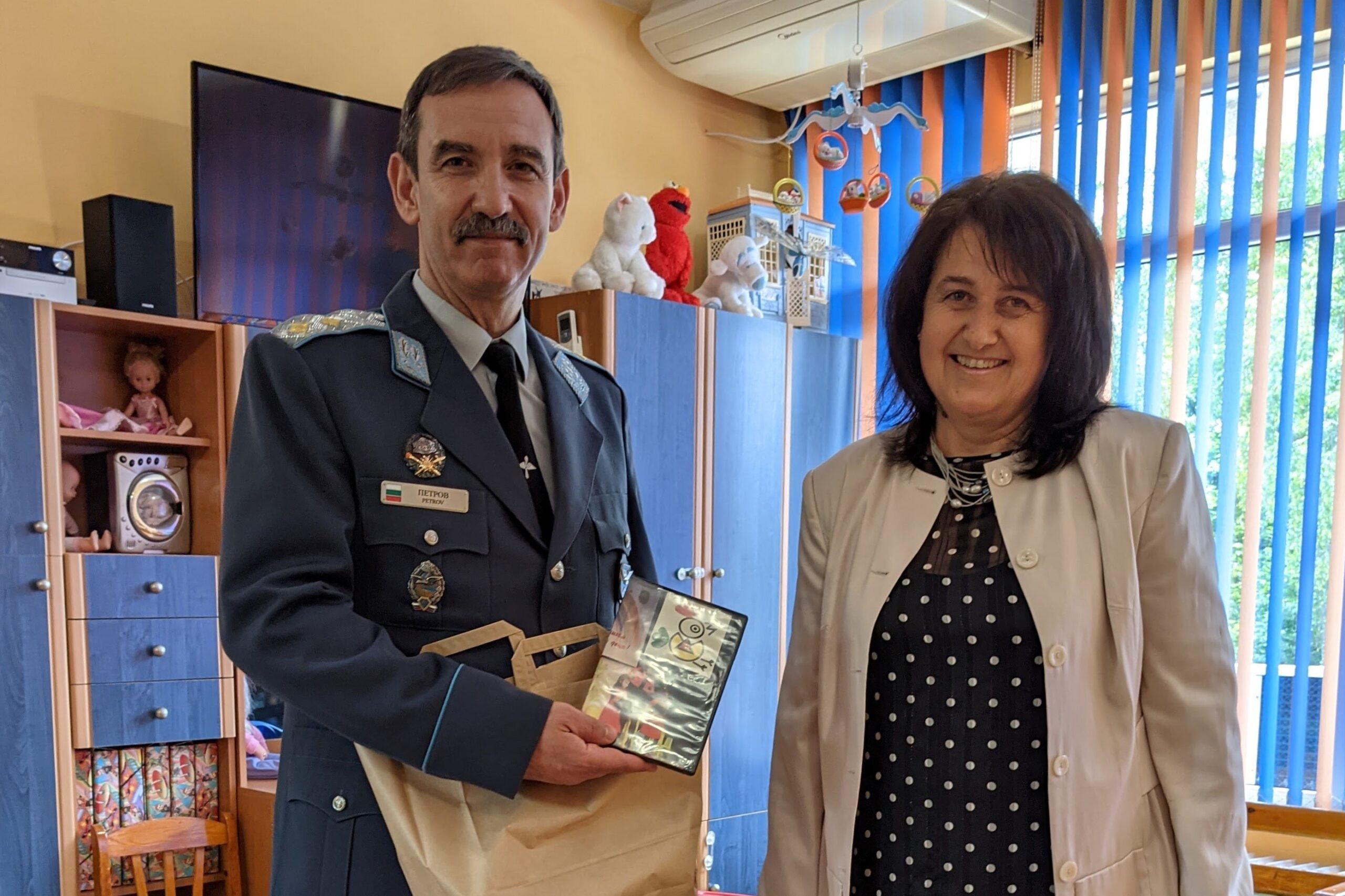 Посещение на  дневен център „Добро сърце“ и среща с кмета на град Перник