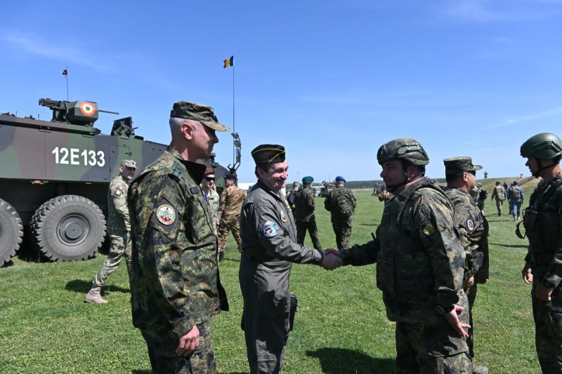 Военнослужещи от състава на Сухопътните войски се представиха отлично в учението „Saber Guardian – 23“ в Румъния