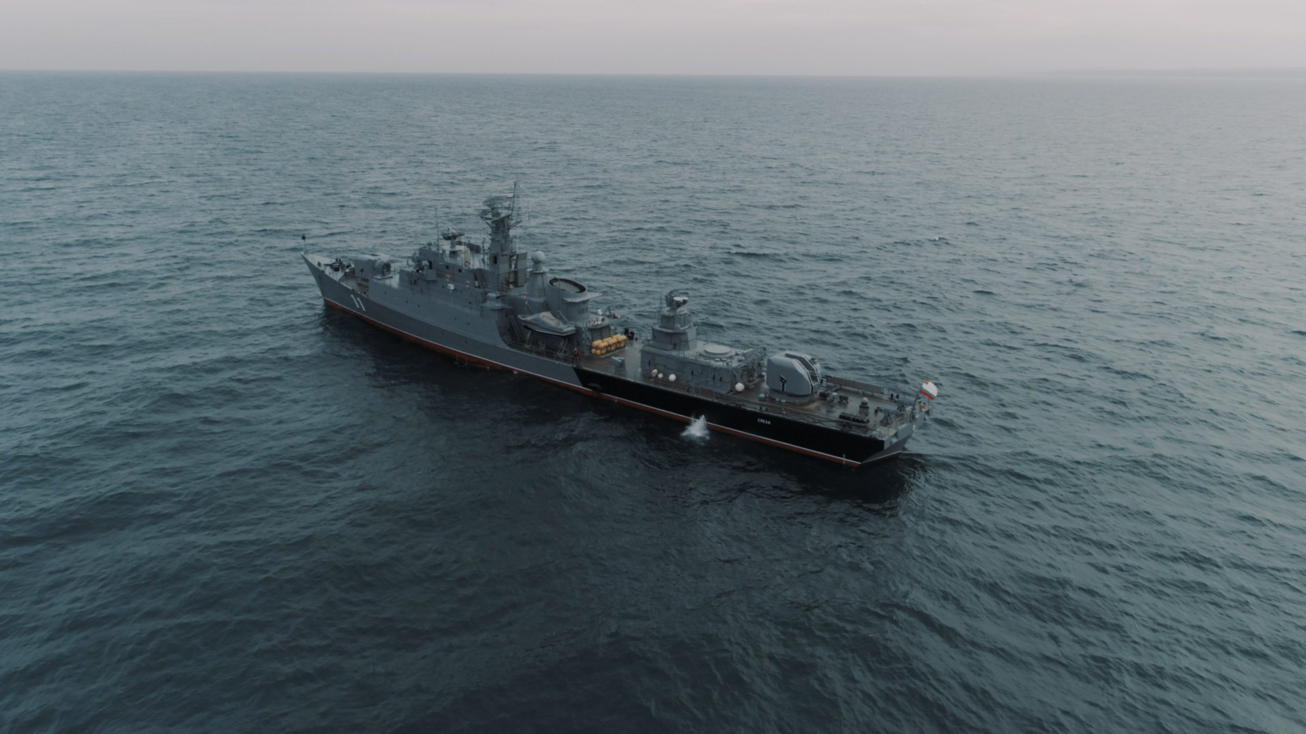 Тридневно тактическо учение в Черно море на фрегата „Смели“