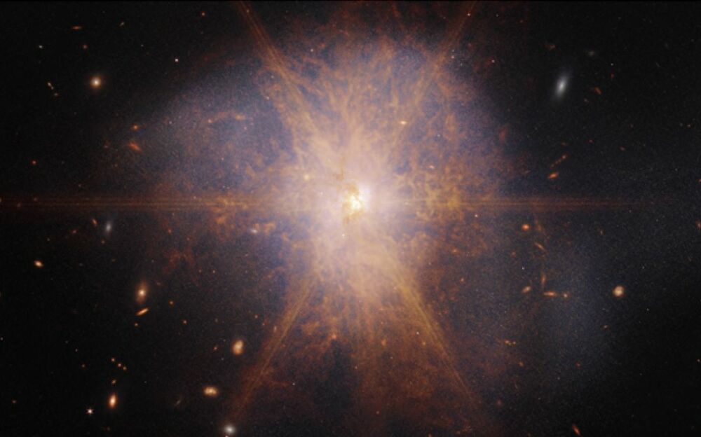 Космическият телескоп „Джеймс Уеб“ запечата на снимка сливането на две галактики