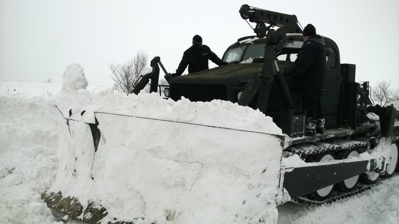 Българската армия в помощ на населението при овладяване на последствията от метеорологичната обстановка