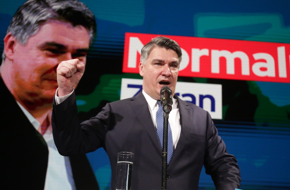 Хърватия има нов президент – кандидатът на опозицията спечели поста