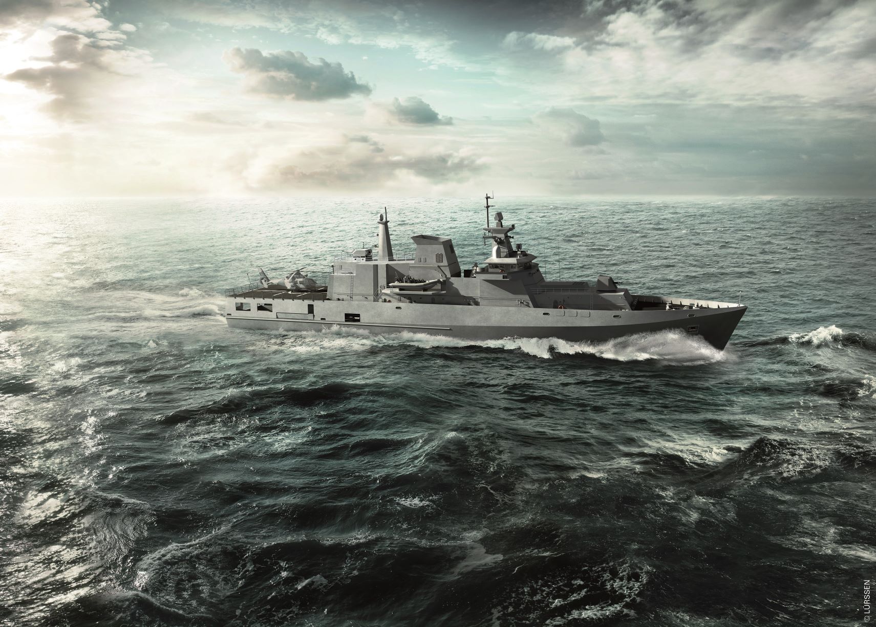 Започва строителството на новия модулен патрулен кораб за ВМС
