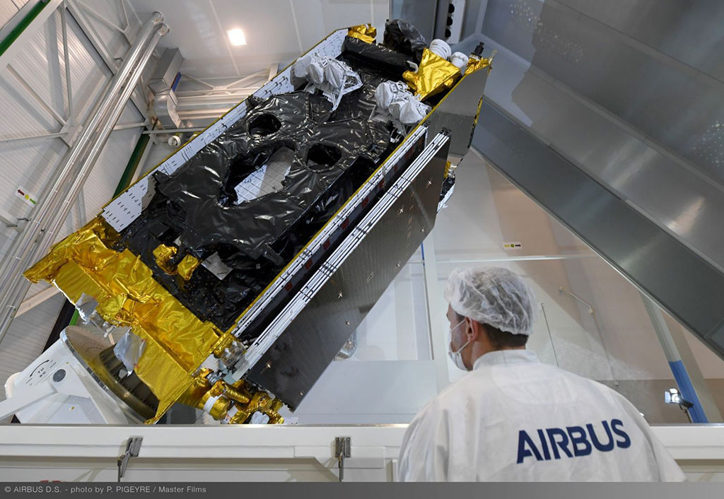 Първият спътник Inmarsat-6, произведен от Airbus, е готов за изстрелване