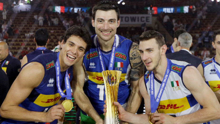 Волейболистите на Италия спечелиха световната титла