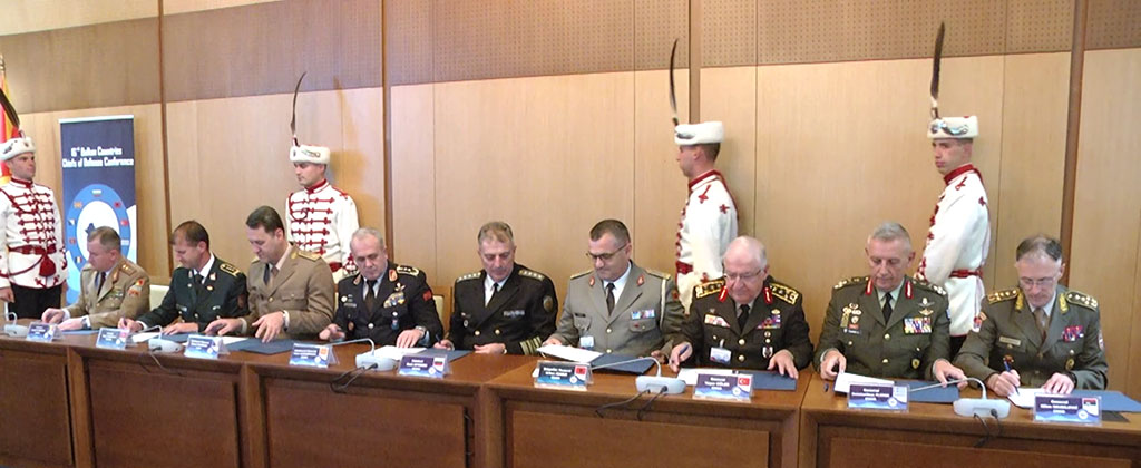 Началниците на отбраната на Балканските страни подписаха съвместно изявление