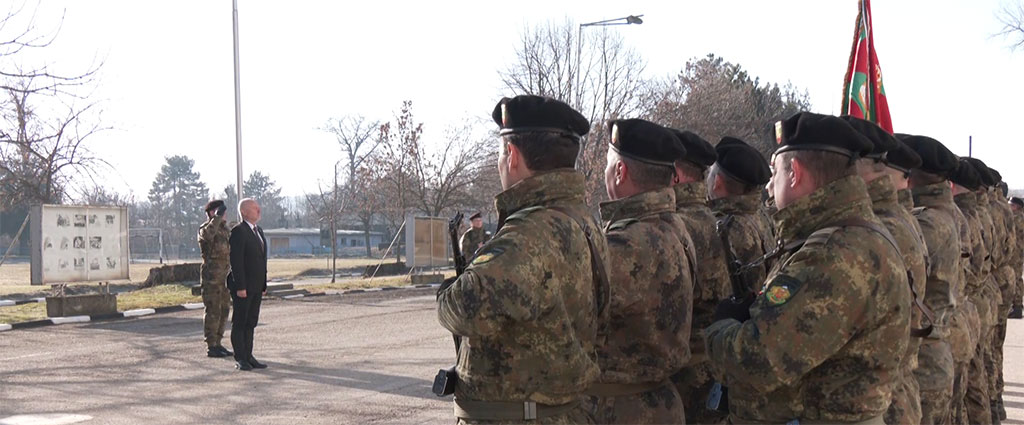 Министърът на отбраната посети 55-и инженерен полк-Белене