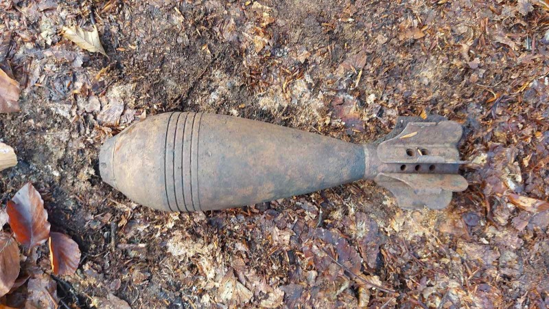 Военнослужещи от Сухопътните войски унищожиха невзривен боеприпас