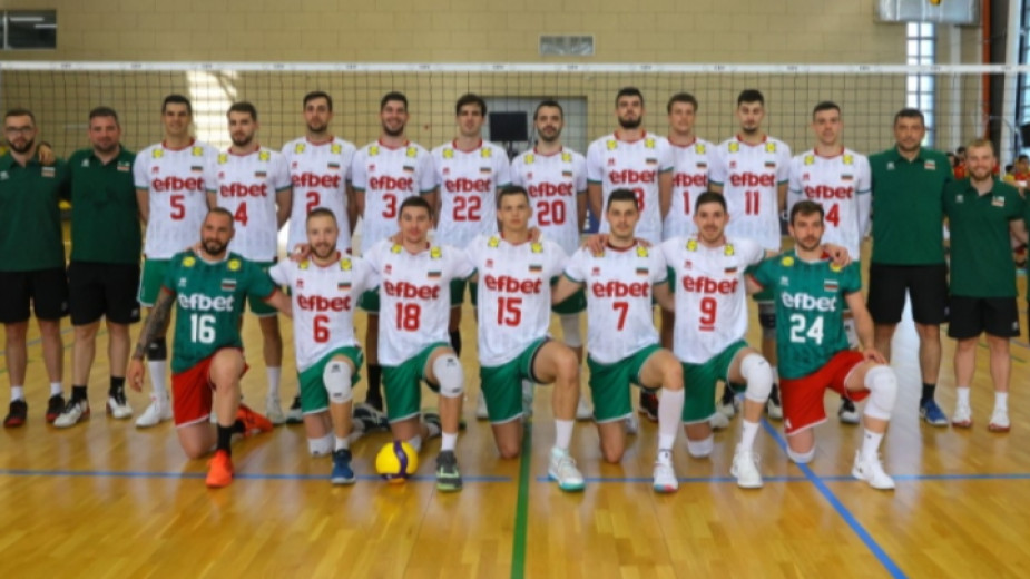 Националният отбор на българия по волейбол за мъже победи Испания в първата контрола между двата тима