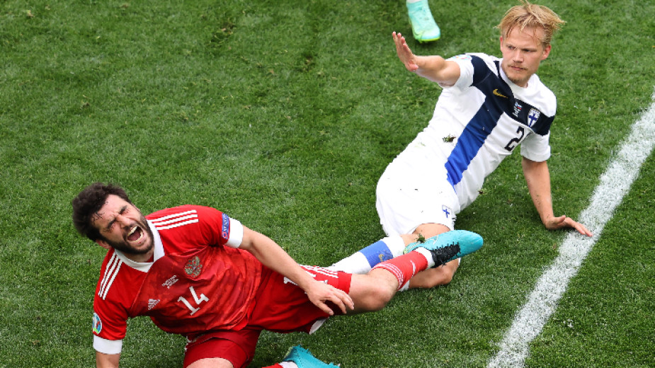 Русия запази шансове за осминафиналите на Евро 2020 след победа над Финландия