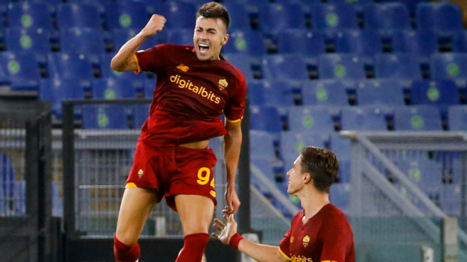 Съперникът на Лудогорец в груповата фаза на Лига Европа Рома победи с 3:1 Верона