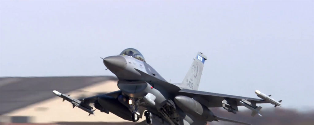 Американски изтребител F-16 се разби край Южна Корея, пилотът е спасен