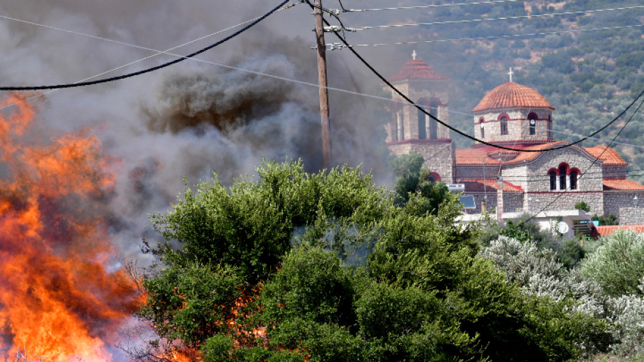 До 30 000 евро глоба за причиняване на пожар в Гърция