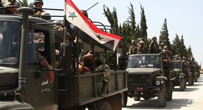 Най-малко 34 сирийски войници са убити при атаки на „Ислямска държави“ в Източна Сирия