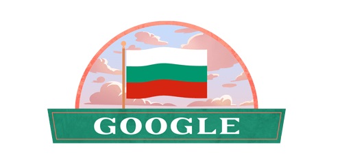Google поздравява с българския флаг