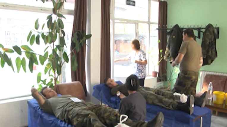 Кауза: Военнослужещи от 110-ти Логистичен полк дариха кръв