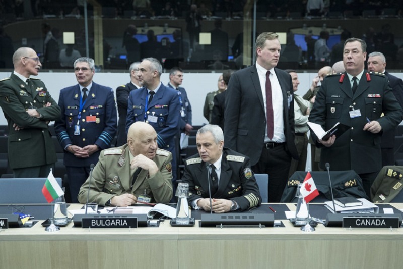 Началникът на отбраната генерал Андрей Боцев участва в зимната сесия на Военния комитет на НАТО