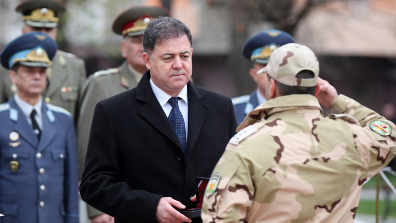 Министърът на отбраната награди войниците от мисията в Афганистан