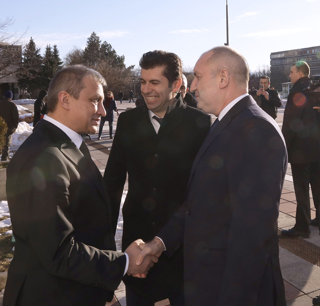 Президентът Румен Радев проведе среща с кмета на  Благоевград Илко Стоянов