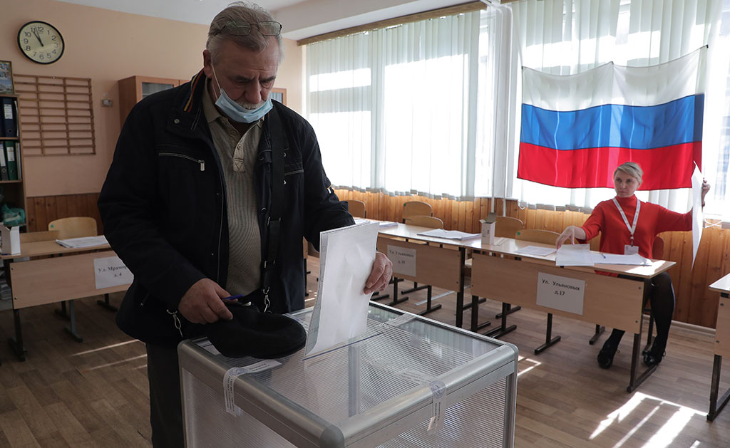 Управляващата партия в Русия спечели парламентарните избори