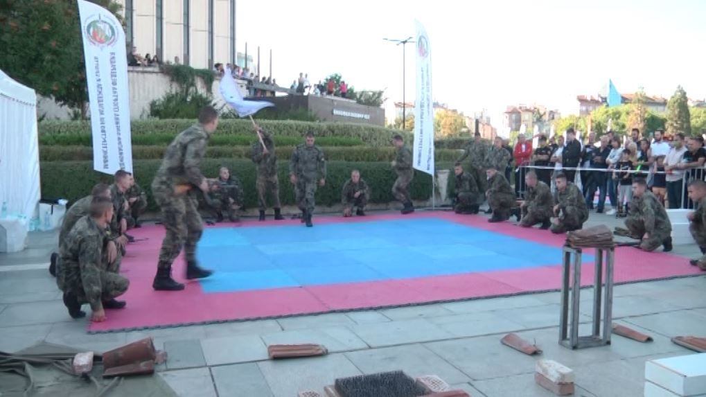 Националната военна спортна федерация за първи път беше представена на европейската седмица на спорта в София.