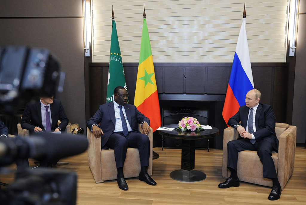 Африка е жертва на конфликта в Украйна, заяви сенегалският президент Маки Сал по време на среща с Путин