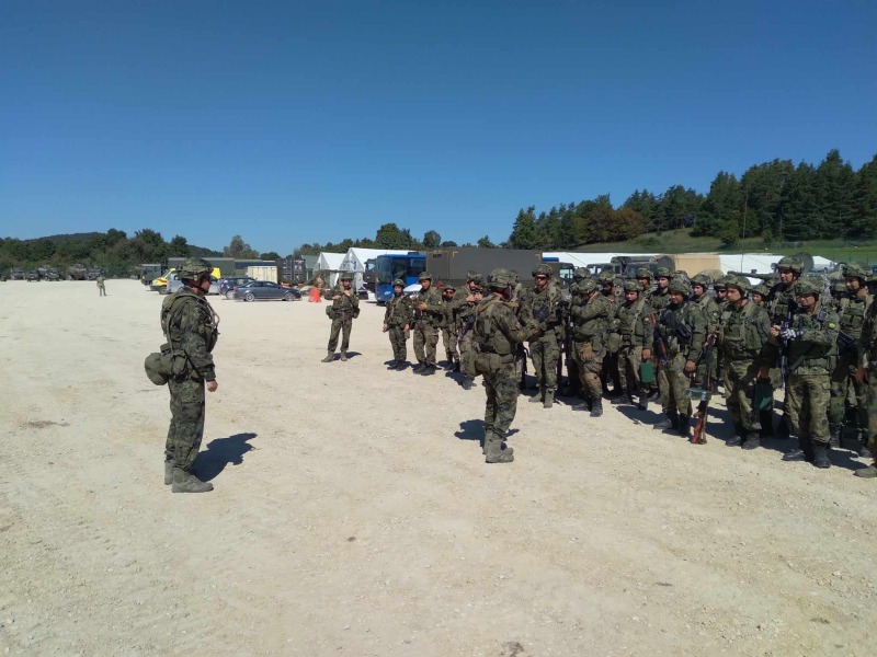 Военнослужещи от Сухопътните войски участват в многонационалното учение „SABER JUNCTION 23”